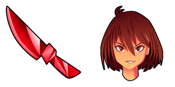Pack de curseurs Undertale: Chara