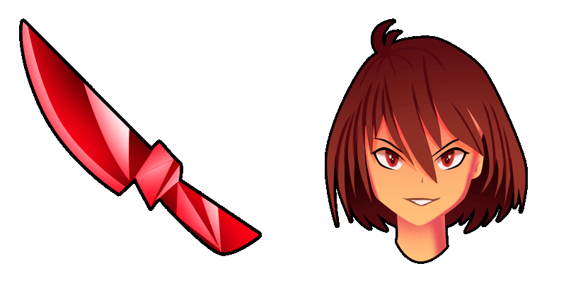 Undertale: Chara cute cursor