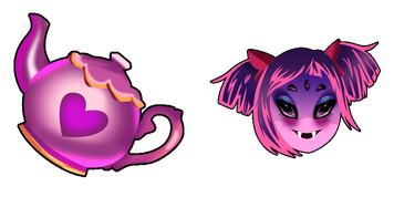 Pack de curseurs Undertale: Muffet