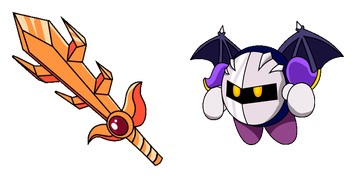 Pack de curseurs Kirby: Meta Knight