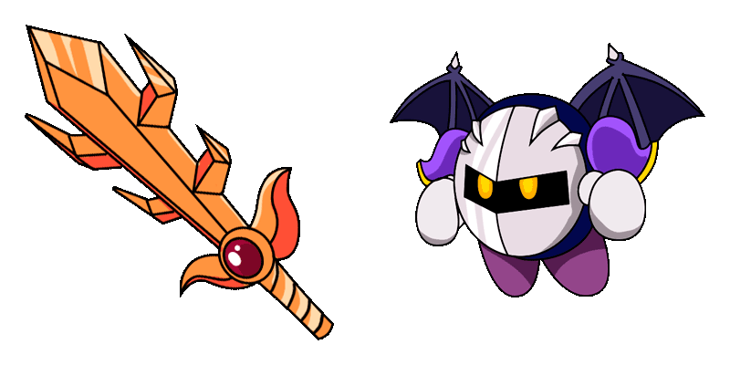 Kirby: Meta Knight cute cursor