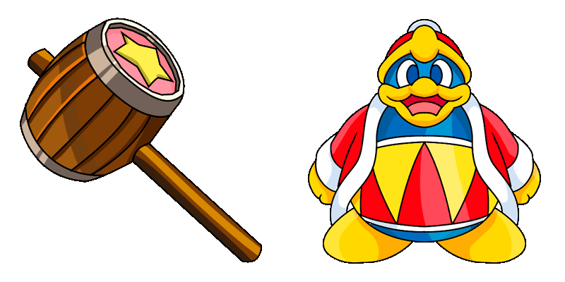 Kirby: King Dedede cute cursor