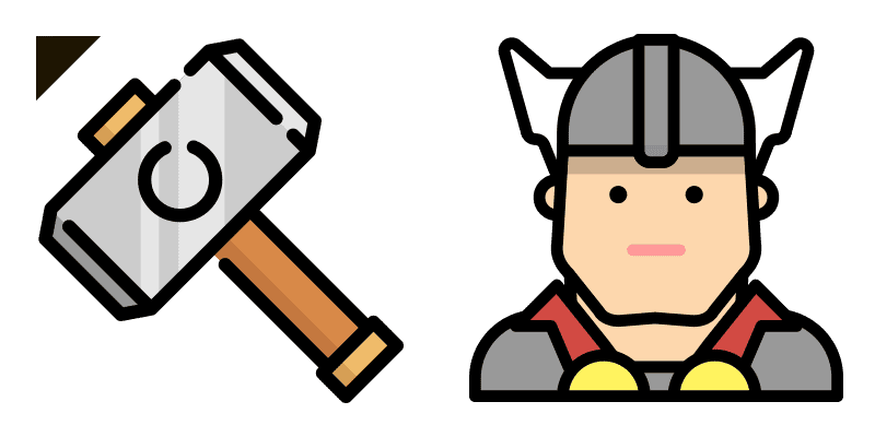 Thor cute cursor