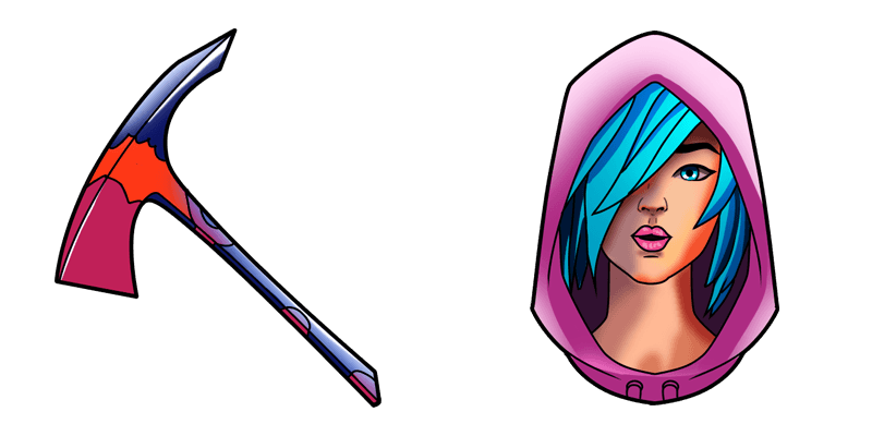Iris Skin Pop cute cursor