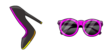 Pack de curseurs Shoes and Sunglasses