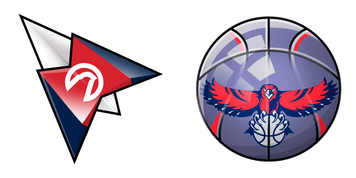 Pack de curseurs NBA: Atlanta Hawks