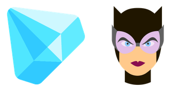Cat Woman Cursor Pack