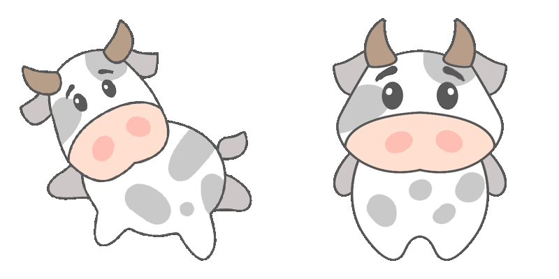Cow cute cursor