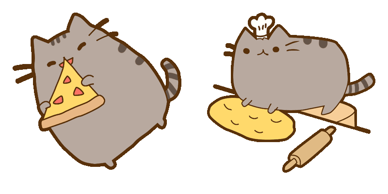 Pusheen: Cook cute cursor