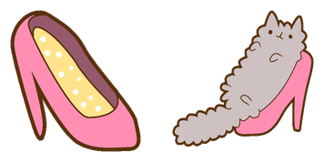 Pusheen: Shoes Cursor Pack
