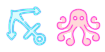 Anchor and Octopus Cursor Pack