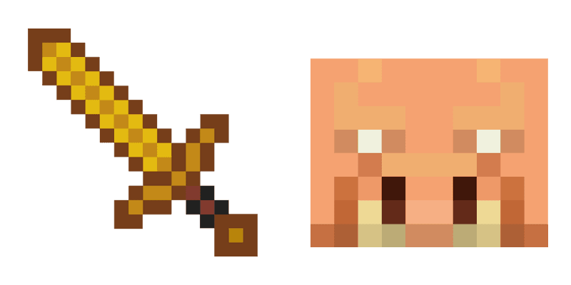 Piglin cute cursor