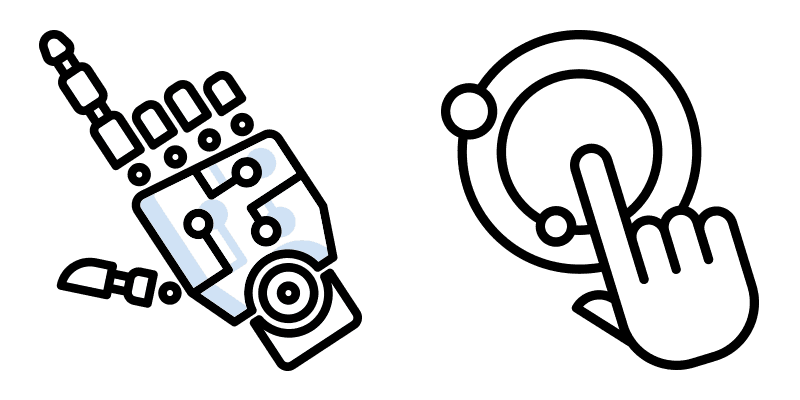 Robot cute cursor