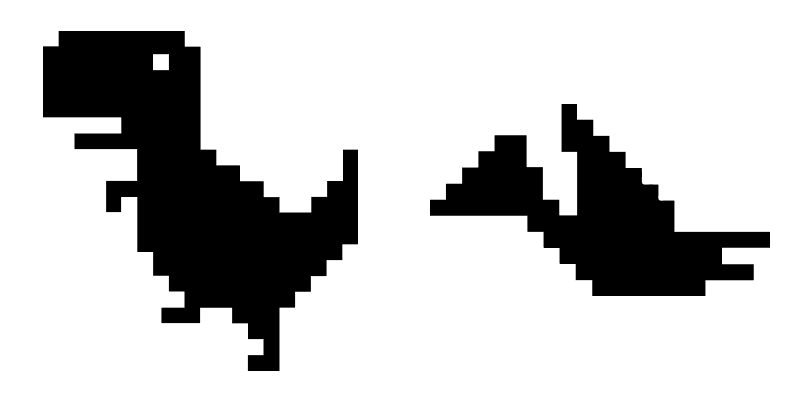 Dinosaurs cute cursor