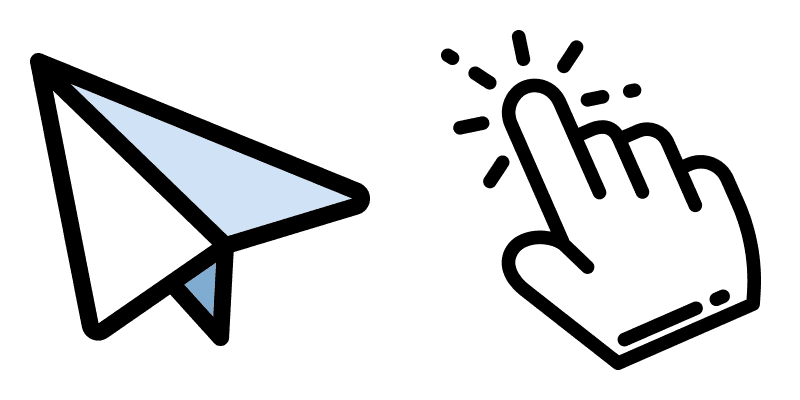Telegram cute cursor