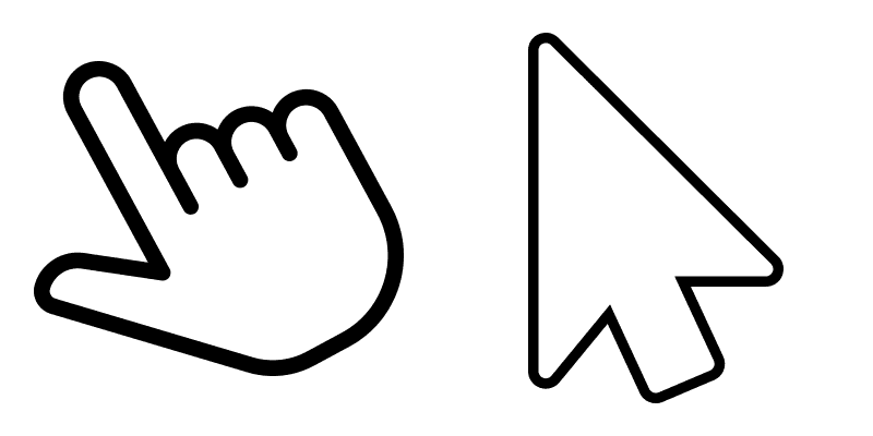 On the contrary cute cursor