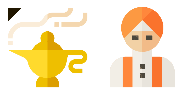 Alladin cute cursor