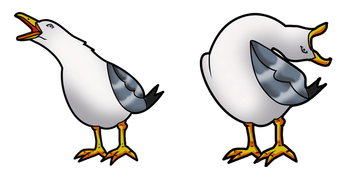 The seagull is laughing Cursor Pack