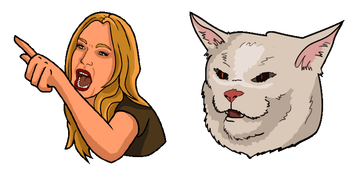 Cat at the table Cursor Pack