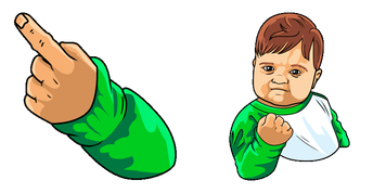 Pack de curseurs Success Kid