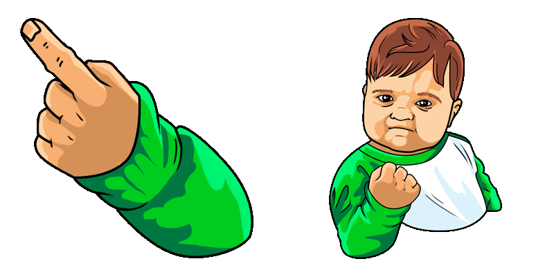 Success Kid cute cursor