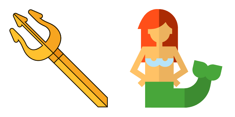 Trident - The Little Mermaid Wiki cute cursor