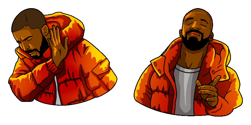 Drake Hotline Bling cute cursor