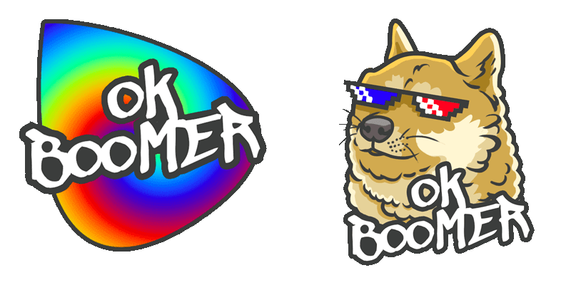 Ok Boomer cute cursor