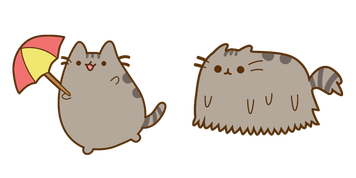 Pack de curseurs Pusheen: Walks