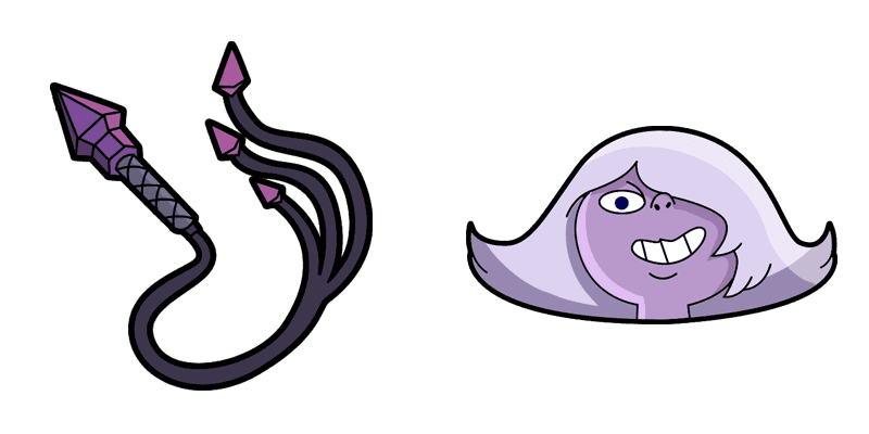 Amethyst cute cursor