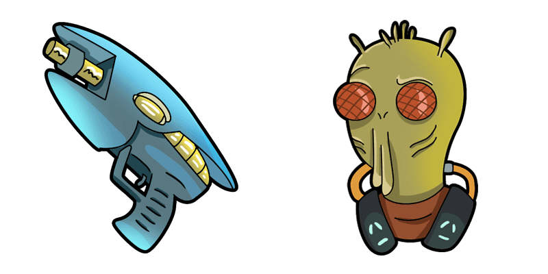Rick and Morty: Krombopulos Michael cute cursor