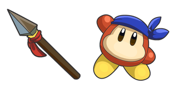 Pack de curseurs Kirby: Bandana Waddle Dee