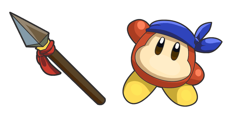 Kirby: Bandana Waddle Dee cute cursor