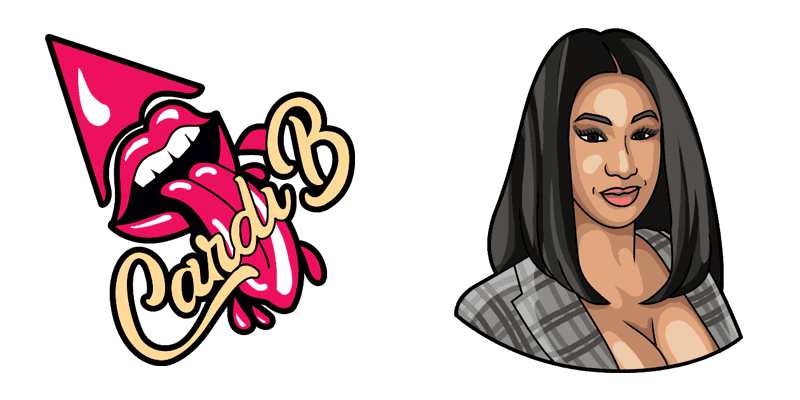 Cardi B cute cursor