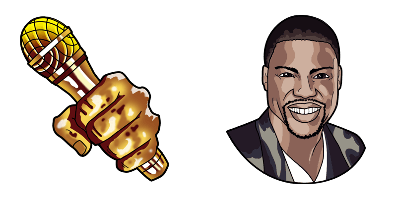 Kevin Hart cute cursor