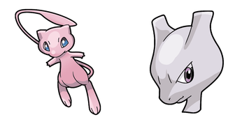 Pokemon: Mew i Mewtwo Cursor Pack