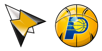 Pack de curseurs NBA: Indiana Pacers