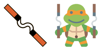 Pack de curseurs Teenage Mutant Ninja Turtles