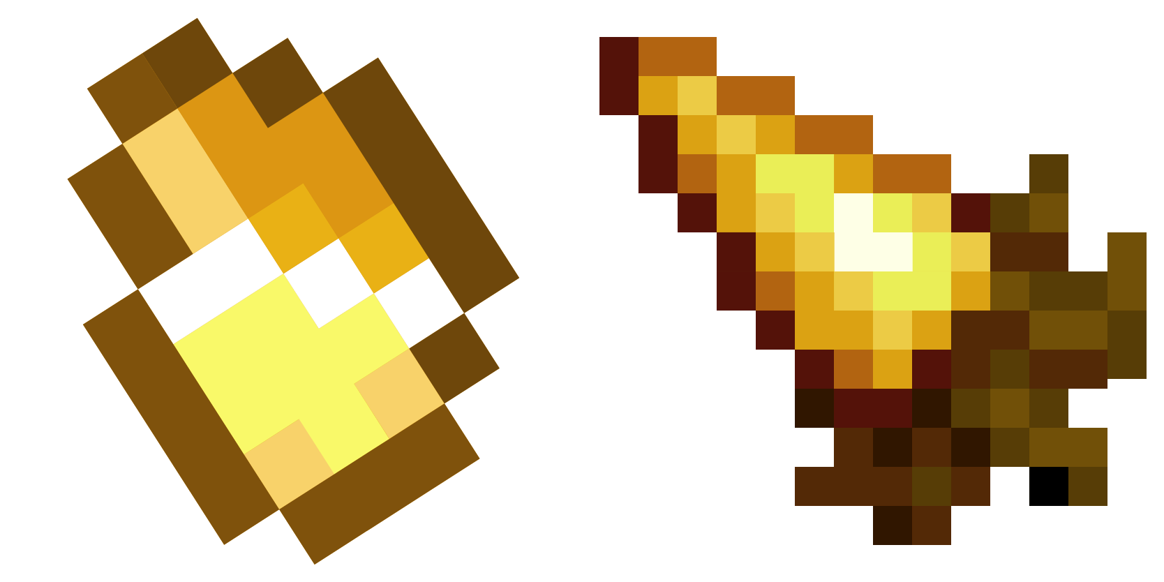Minecraft: Golden Carrot cute cursor