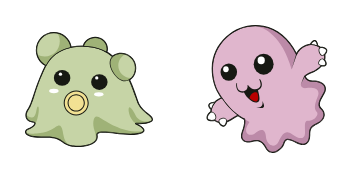 Pabumon and Motimon курсор пак