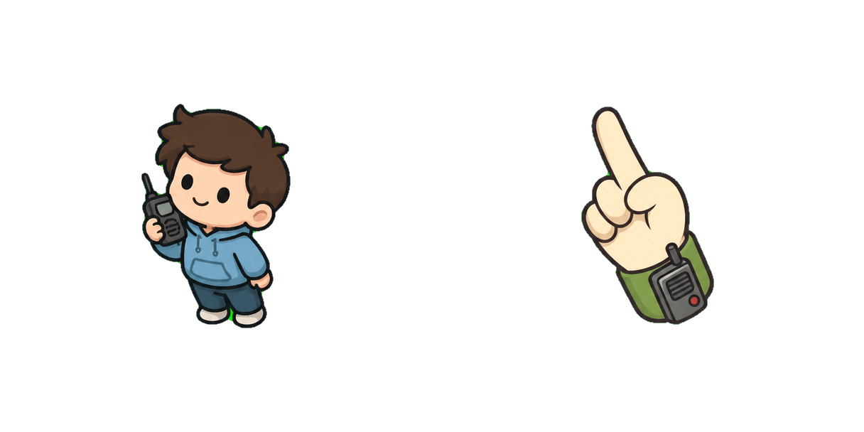 The Loud House Clyde McBride and his Walkie-Talkie cursor pack