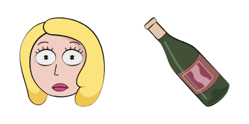 Rick and Morty: Beth Smith cute cursor