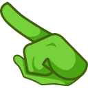 Baby Yoda Character arrow cursor