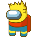 Bart Simpson Character hand cursor