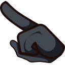 Batman Character arrow cursor