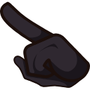 Black Panther Character arrow cursor