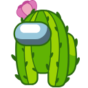 Cactus Character hand cursor