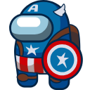 Captain America Character hand cursor