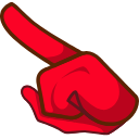 Devil Character arrow cursor