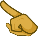 Fox Character arrow cursor